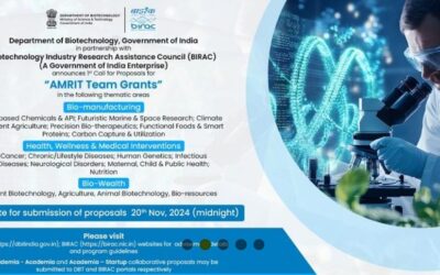 DBT-BIRAC “Amrit Team Grants” | Funding 50 Lakhs To 10 Crore
